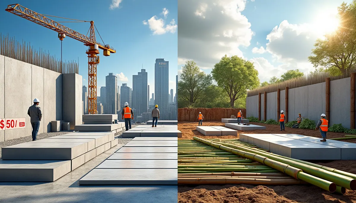 explore the cost comparison between concrete and alternative building materials. discover the advantages and disadvantages of each option to make informed decisions for your construction projects.
