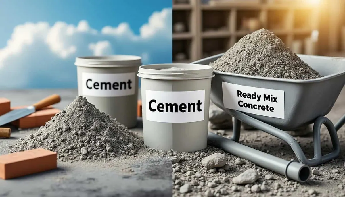 discover the differences between ready mix concrete and cement in our detailed comparison. understand their unique properties, uses, and applications to make informed choices for your construction projects.